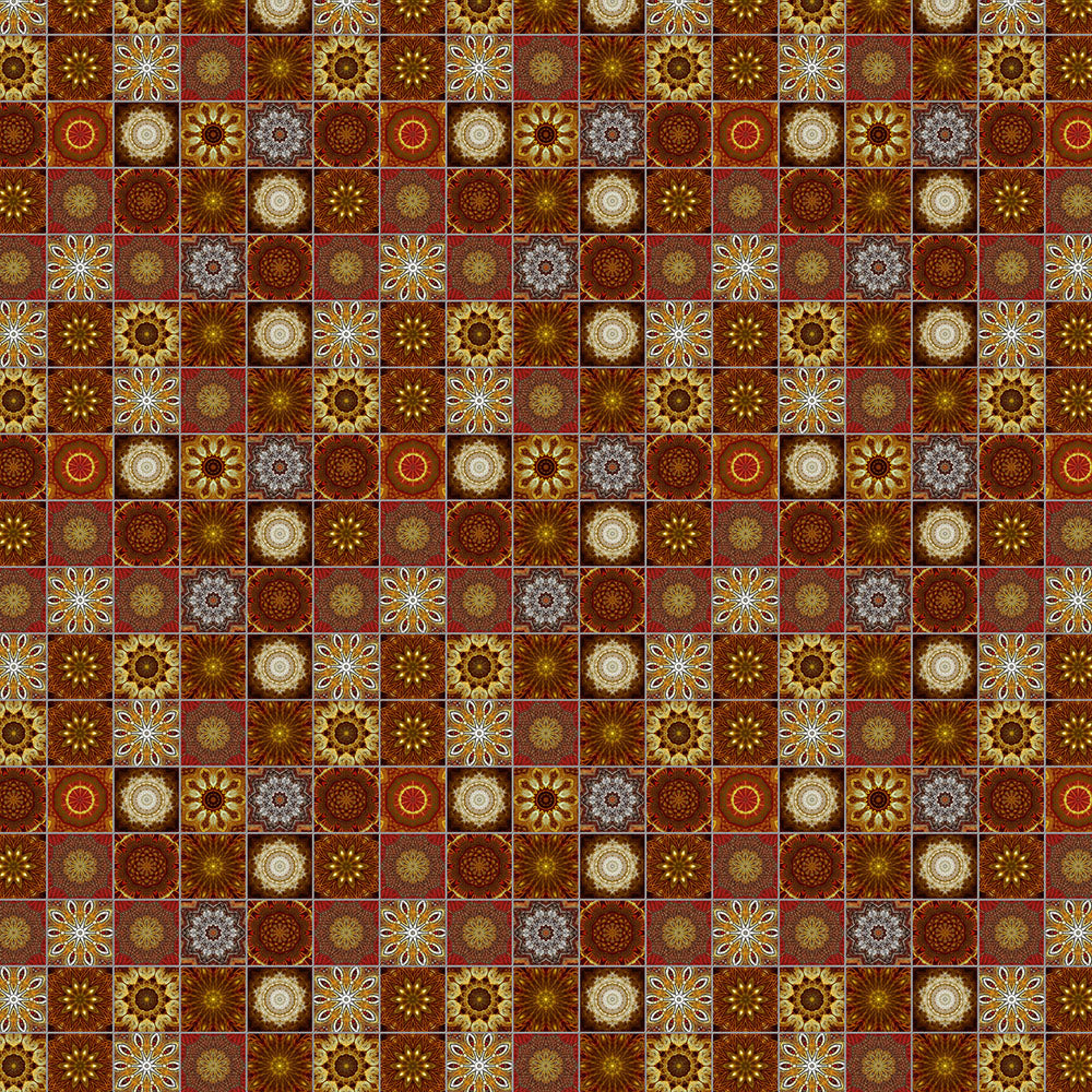 Gold Crazy Quilt Digital Image Download