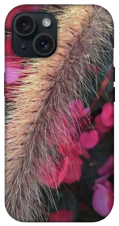 Grass and Geraniums - Phone Case