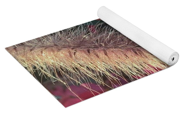 Grass and Geraniums - Yoga Mat