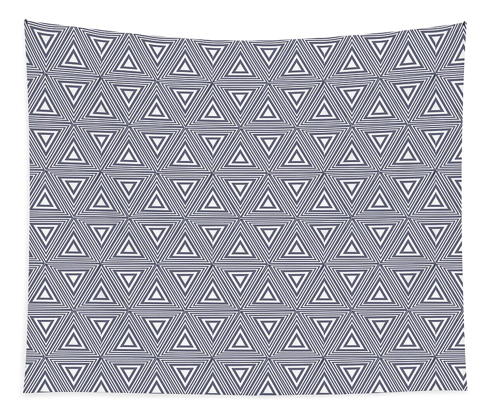 Gray Triangles - Tapestry