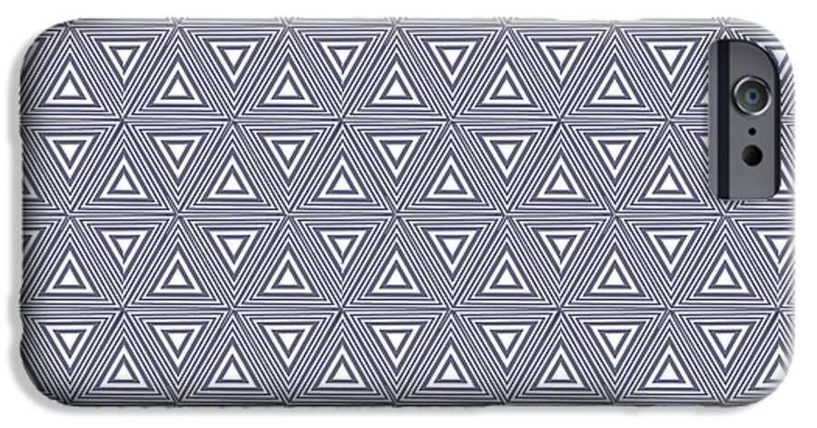 Gray Triangles - Phone Case