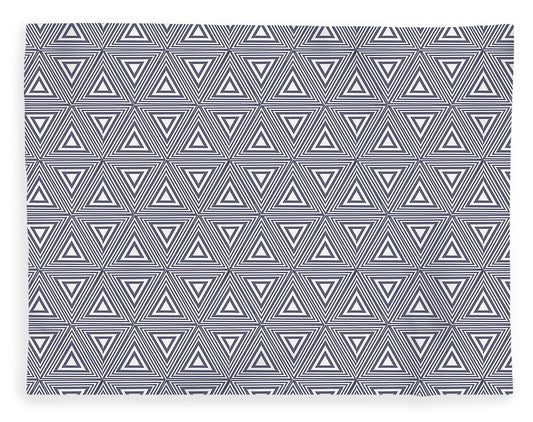 Gray Triangles - Blanket