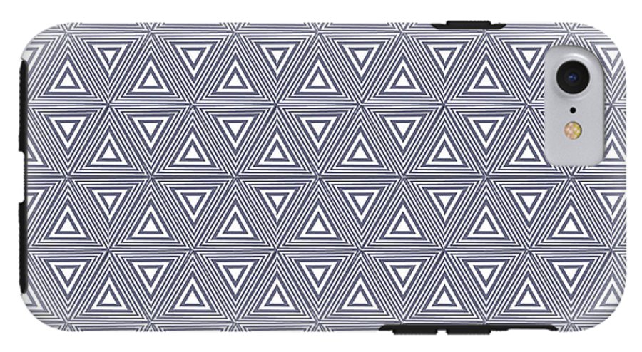 Gray Triangles - Phone Case