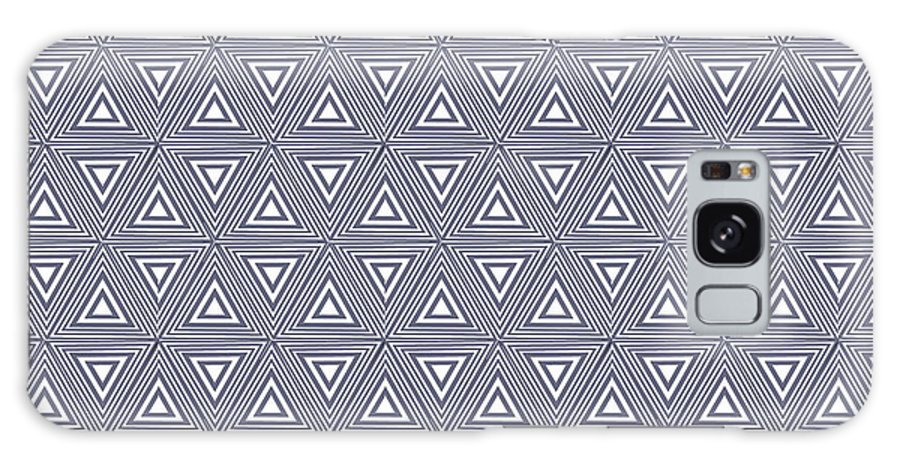 Gray Triangles - Phone Case