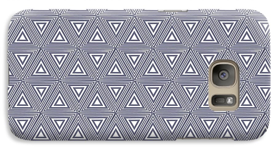 Gray Triangles - Phone Case
