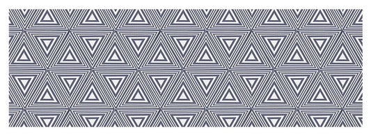 Gray Triangles - Yoga Mat