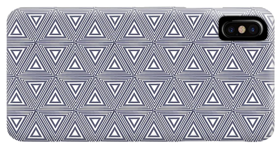 Gray Triangles - Phone Case