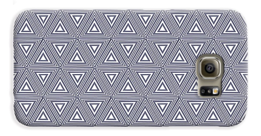 Gray Triangles - Phone Case