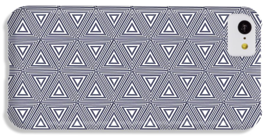 Gray Triangles - Phone Case