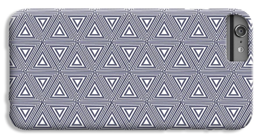 Gray Triangles - Phone Case