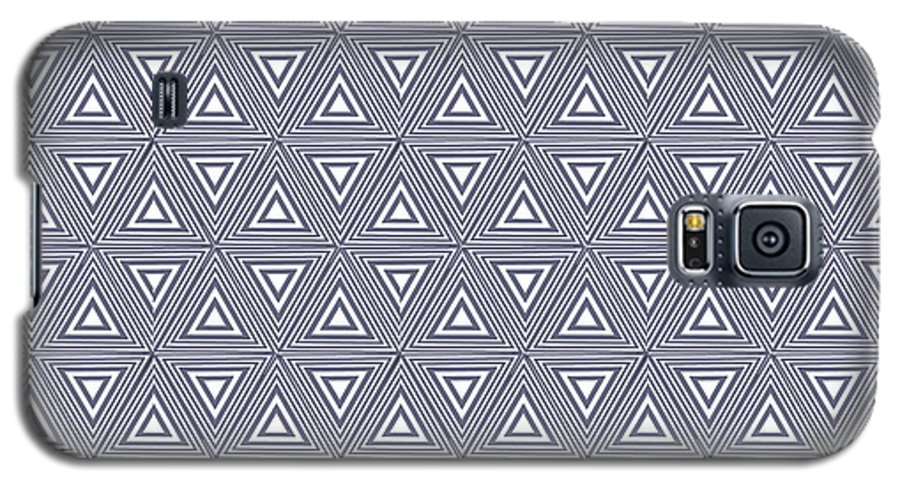 Gray Triangles - Phone Case