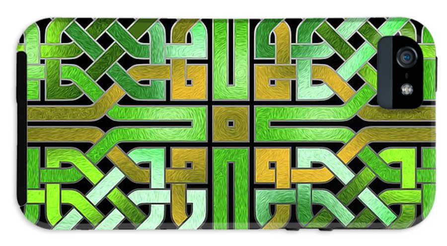 Green Celtic Knot - Phone Case