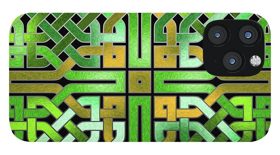 Green Celtic Knot - Phone Case