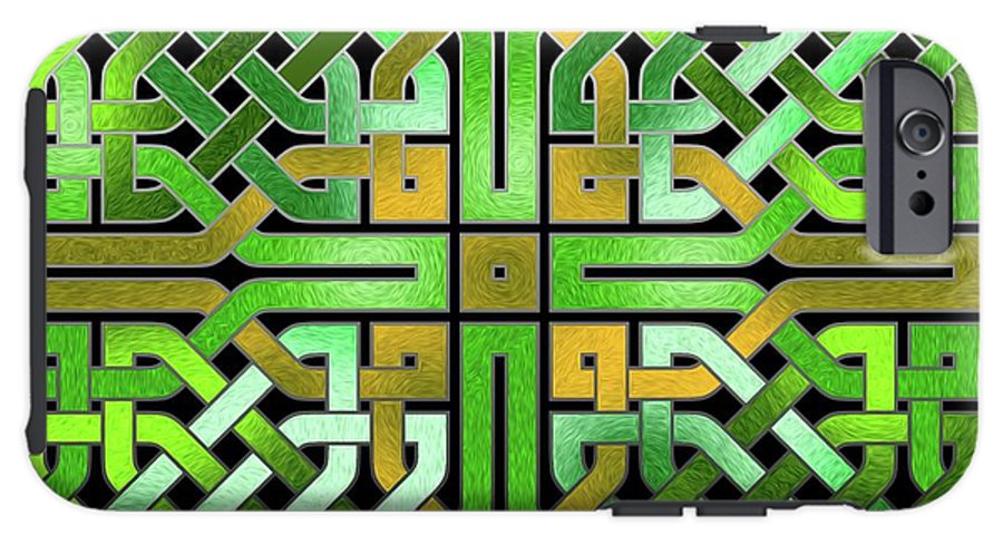 Green Celtic Knot - Phone Case