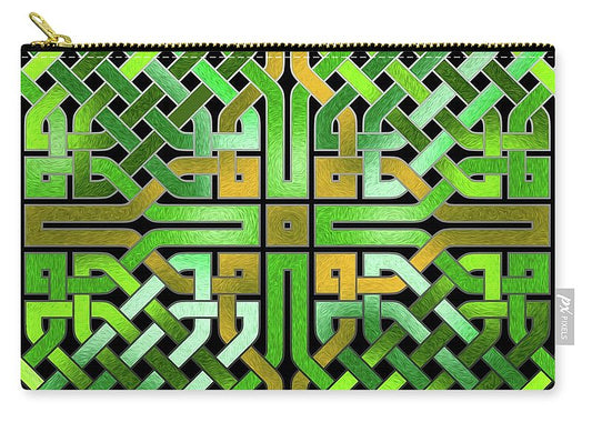 Green Celtic Knot - Carry-All Pouch