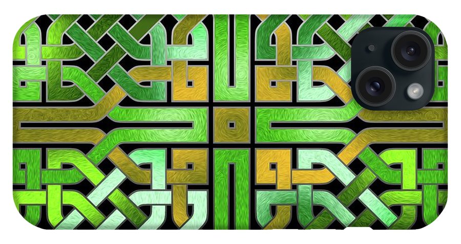 Green Celtic Knot - Phone Case