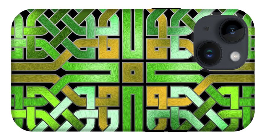 Green Celtic Knot - Phone Case