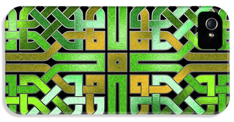 Green Celtic Knot - Phone Case