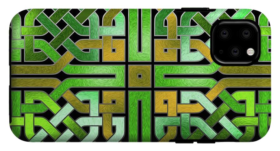 Green Celtic Knot - Phone Case
