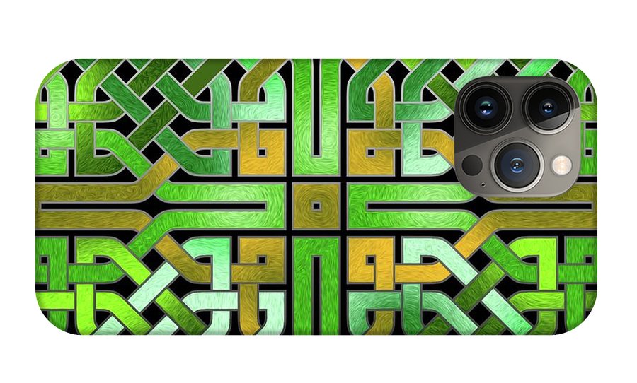 Green Celtic Knot - Phone Case