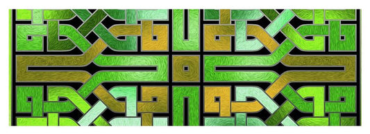 Green Celtic Knot - Yoga Mat