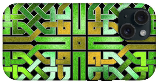 Green Celtic Knot - Phone Case