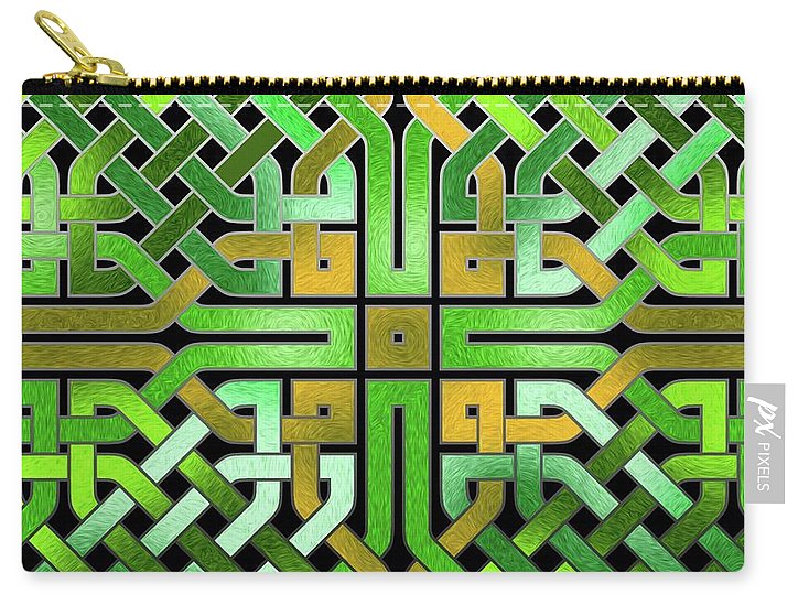 Green Celtic Knot - Carry-All Pouch