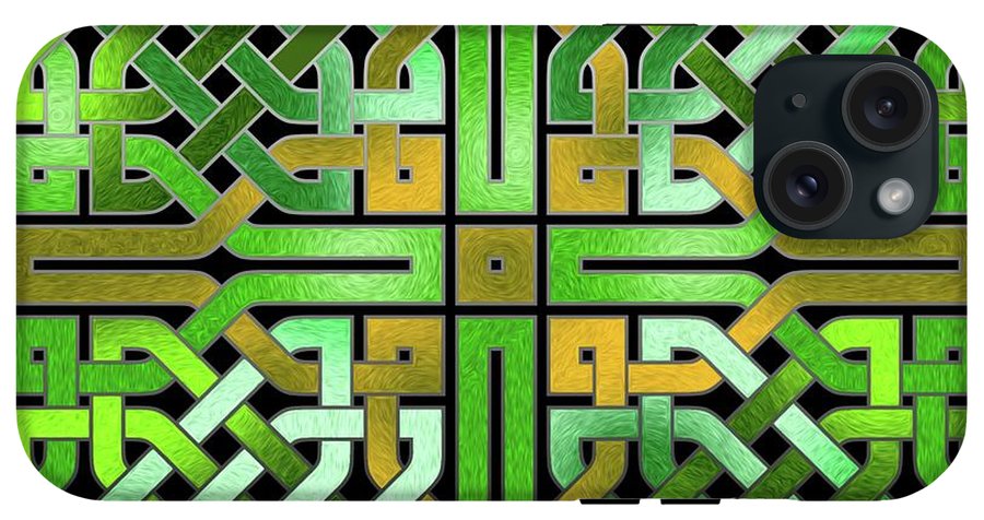 Green Celtic Knot - Phone Case