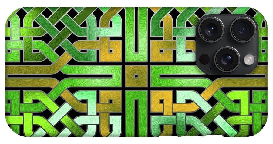 Green Celtic Knot - Phone Case
