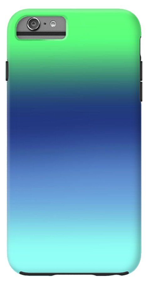 Green Navy Aqua Gradient - Phone Case