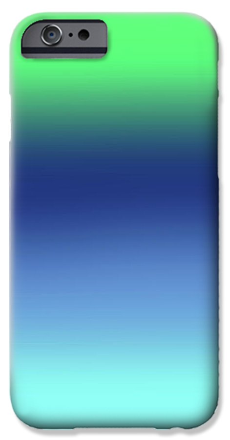 Green Navy Aqua Gradient - Phone Case