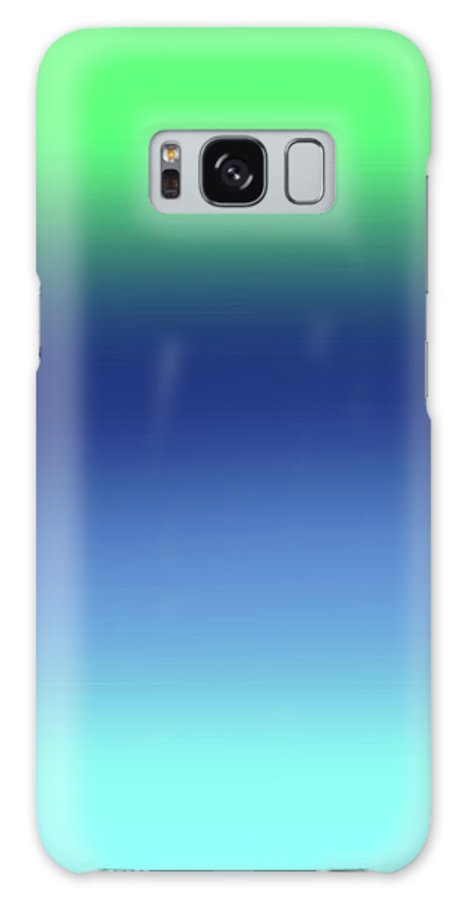 Green Navy Aqua Gradient - Phone Case