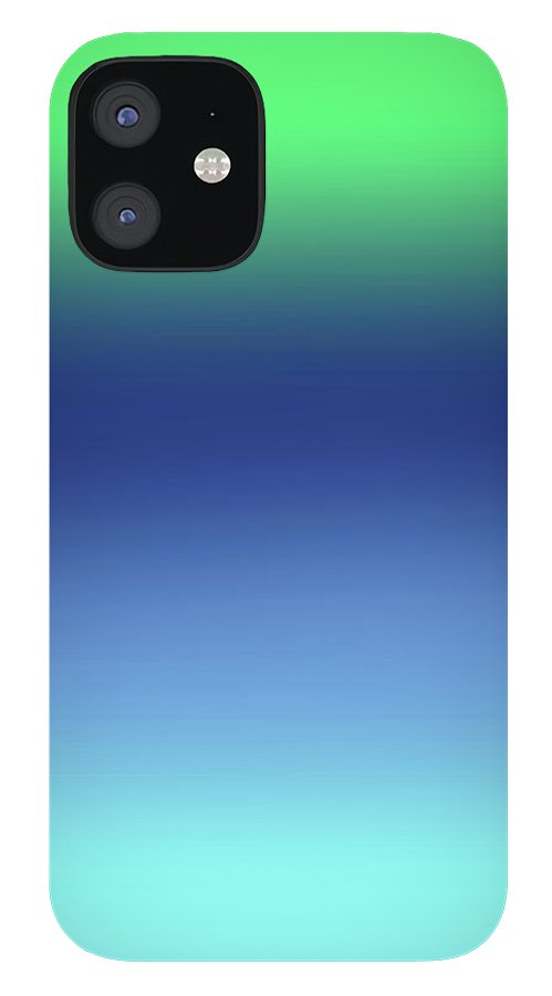 Green Navy Aqua Gradient - Phone Case