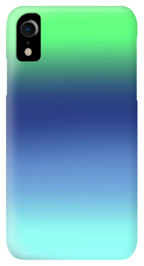 Green Navy Aqua Gradient - Phone Case