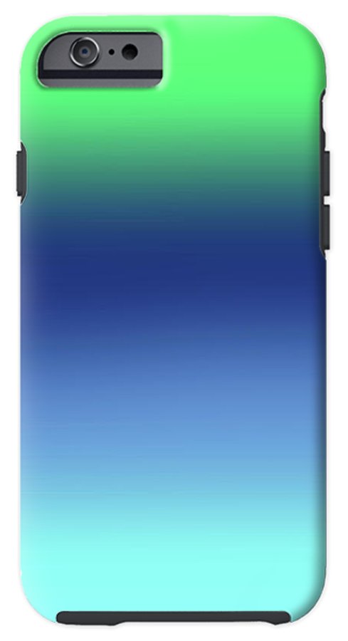Green Navy Aqua Gradient - Phone Case