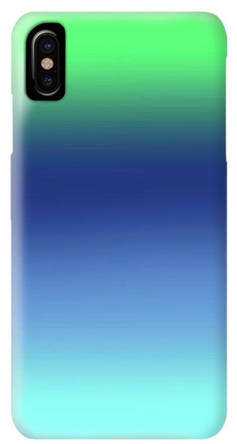 Green Navy Aqua Gradient - Phone Case