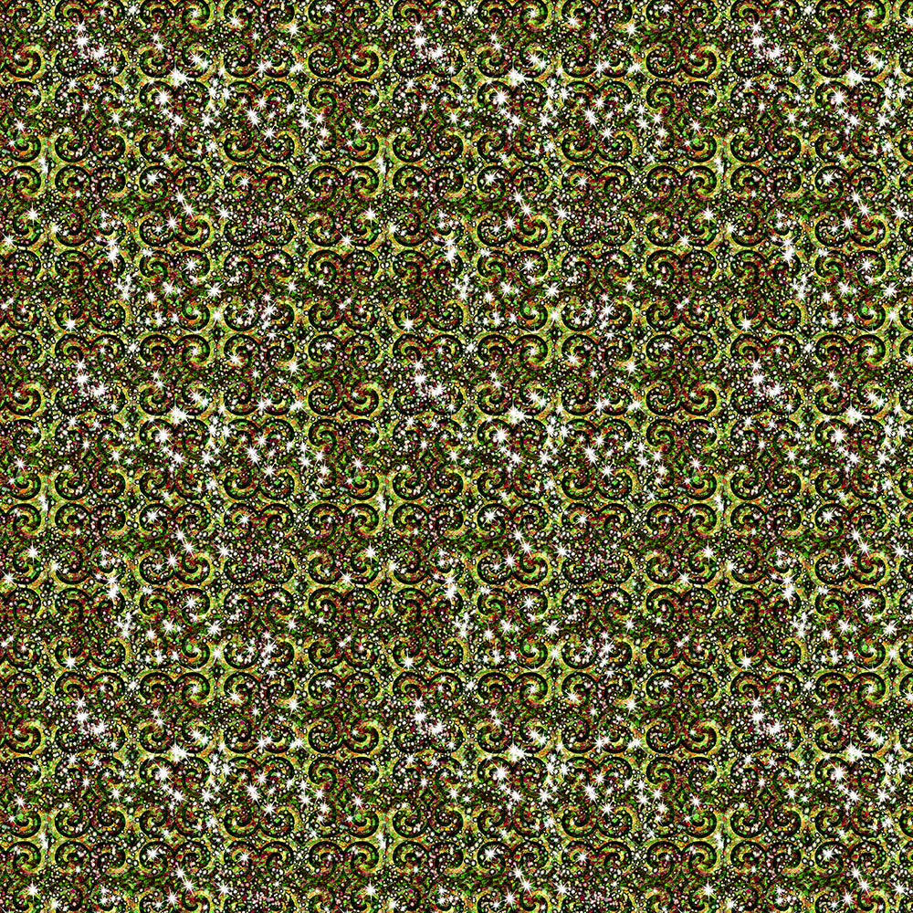 Green red Sparkle Swirls Digital Image Download