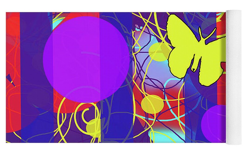 Happy Spring Pattern - Yoga Mat