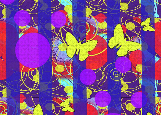 Happy Spring Pattern - Puzzle
