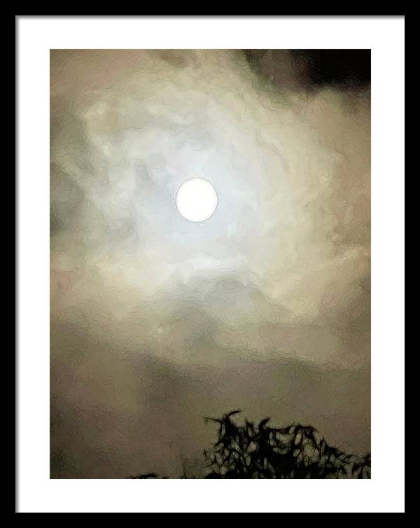 Harvest Moon - Framed Print