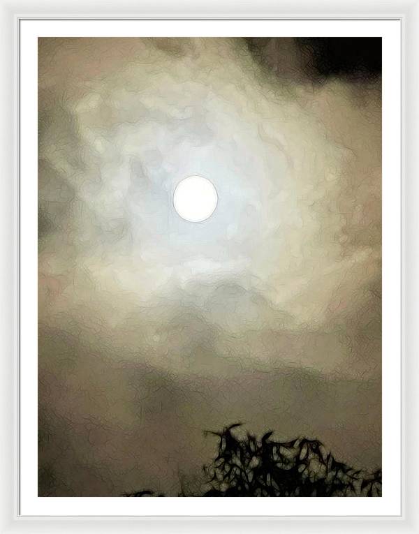 Harvest Moon - Framed Print