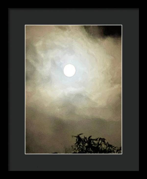 Harvest Moon - Framed Print