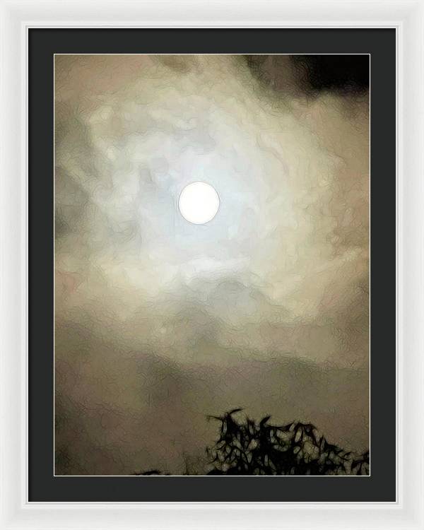 Harvest Moon - Framed Print