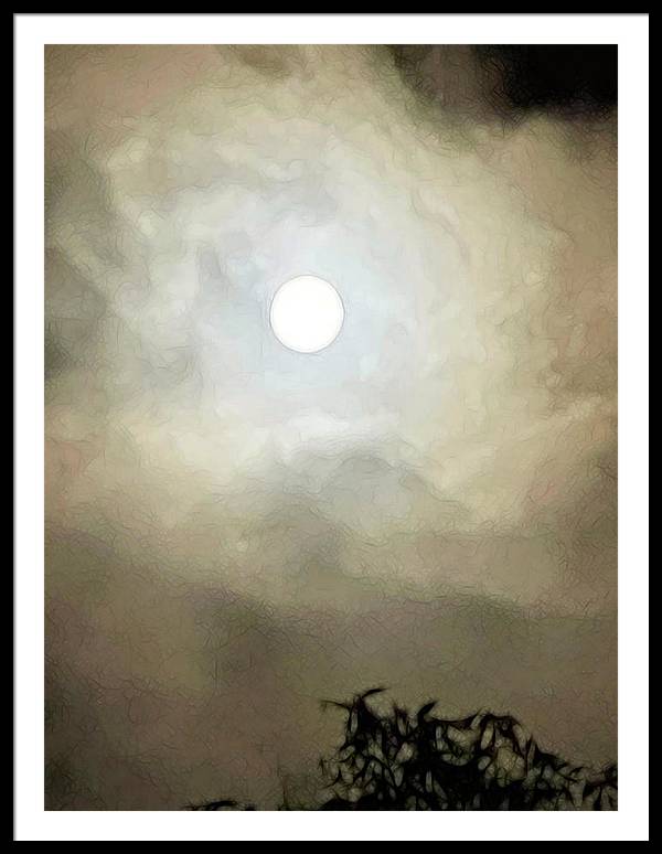 Harvest Moon - Framed Print