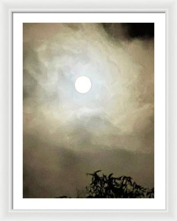 Harvest Moon - Framed Print