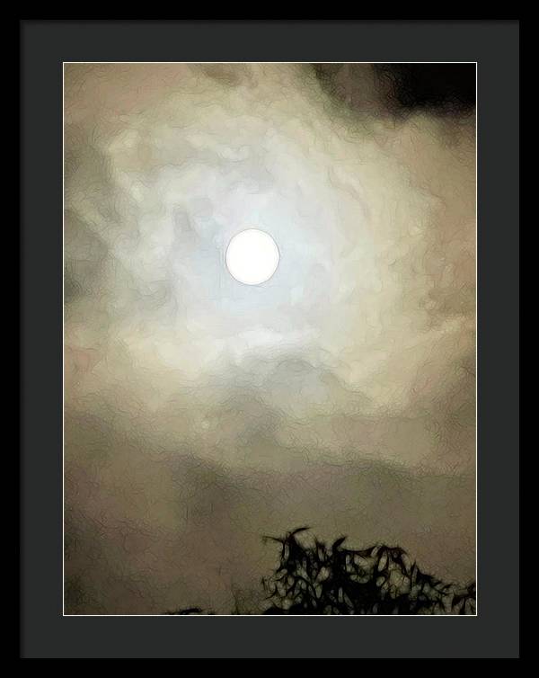 Harvest Moon - Framed Print