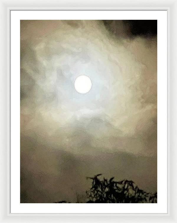Harvest Moon - Framed Print