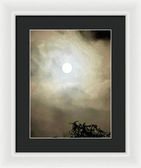 Harvest Moon - Framed Print