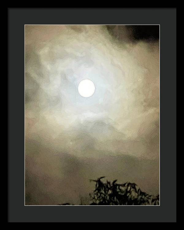 Harvest Moon - Framed Print