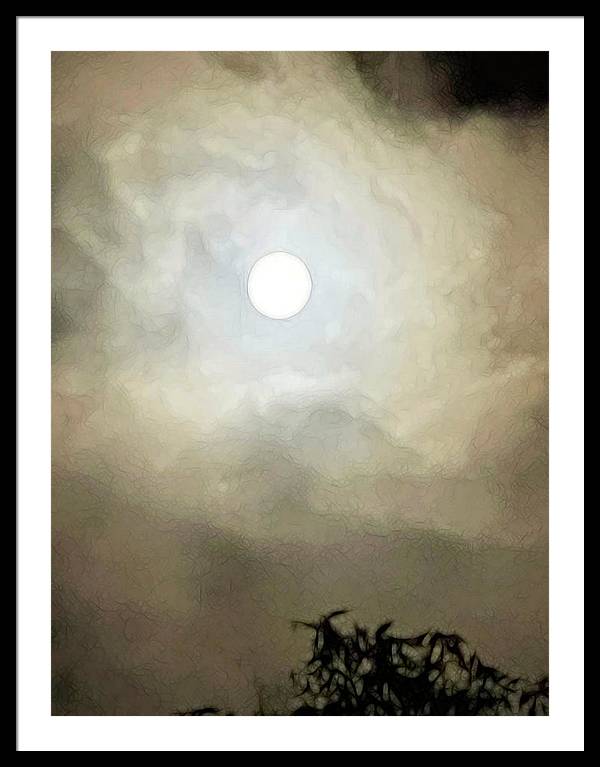 Harvest Moon - Framed Print